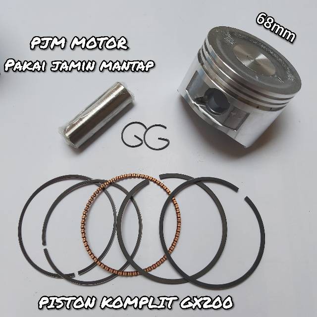 

Piston Seher Komplit Mesin Gx200 6.5Hp Genset 2kw 4kw medan amplas