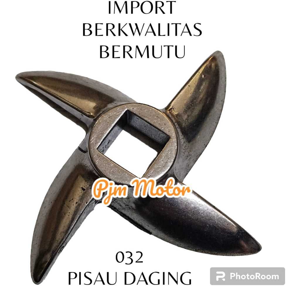 

032 pisau blade daging meat mincer model besi stainles steel bagus amplas