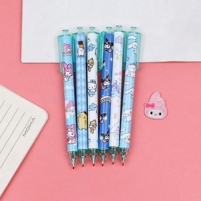 

Pulpen Gel Motif Cartoon Pulpen Pelajar Dan Kantor Pena Lucu Cute Object Sanrio Press Gel Pen ℂ& 604