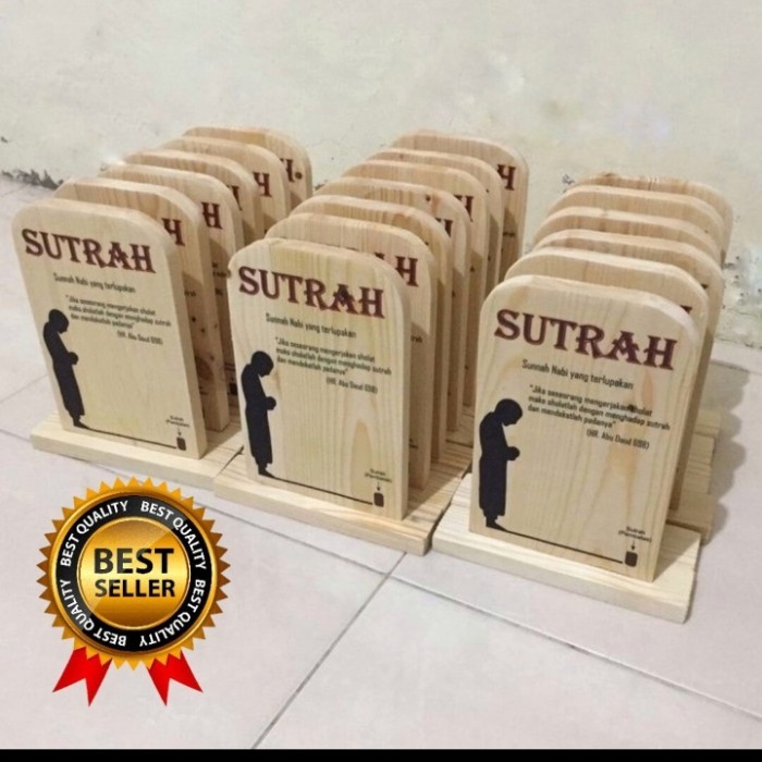 

Aksesoris Promo Moerah~ Kayu Pembatas Shof Sholat Jati belanda