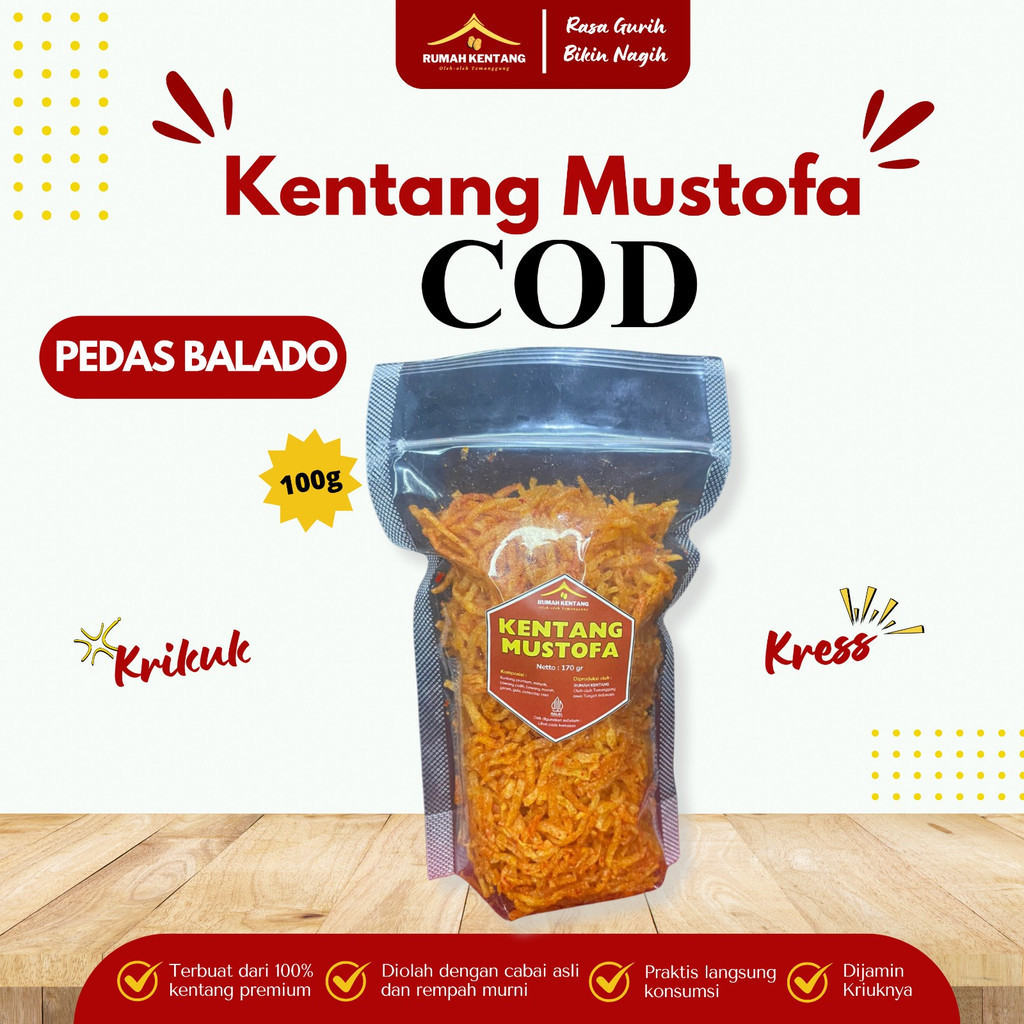 

BESTSELLER KENTANG MUSTOFA GURIH KRIUK NAGIH