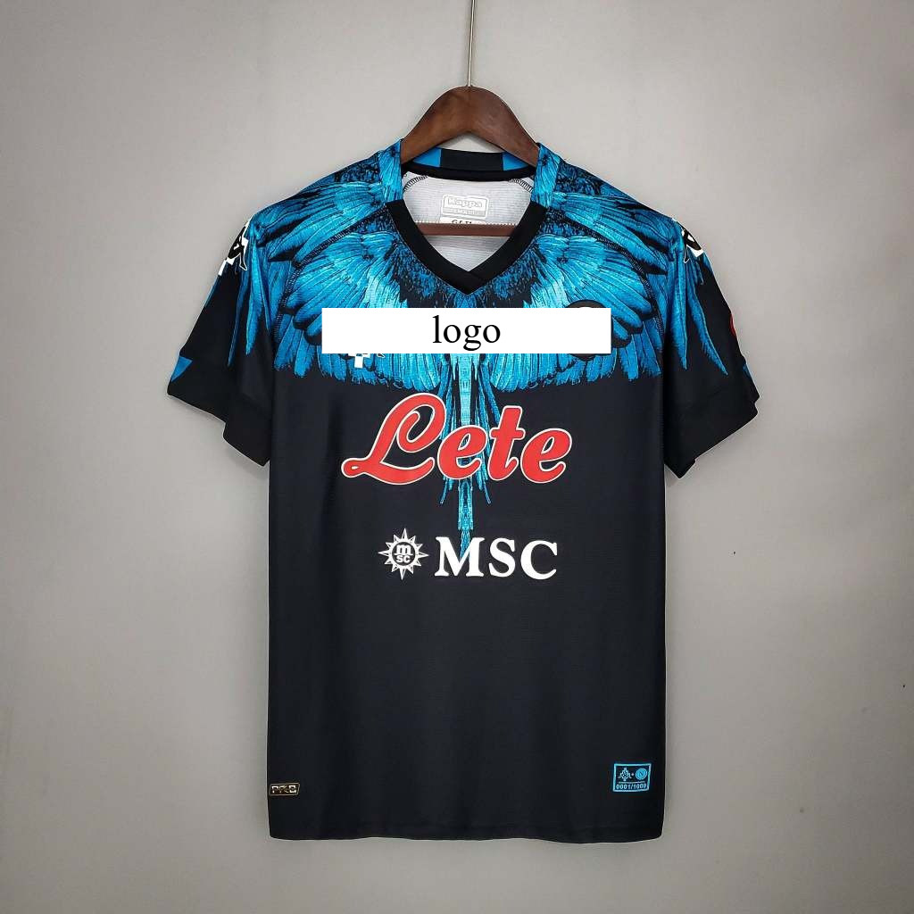 Jersey GO Grade Ori Napoli X Marcelo Burlon Blue Player Issue 2022