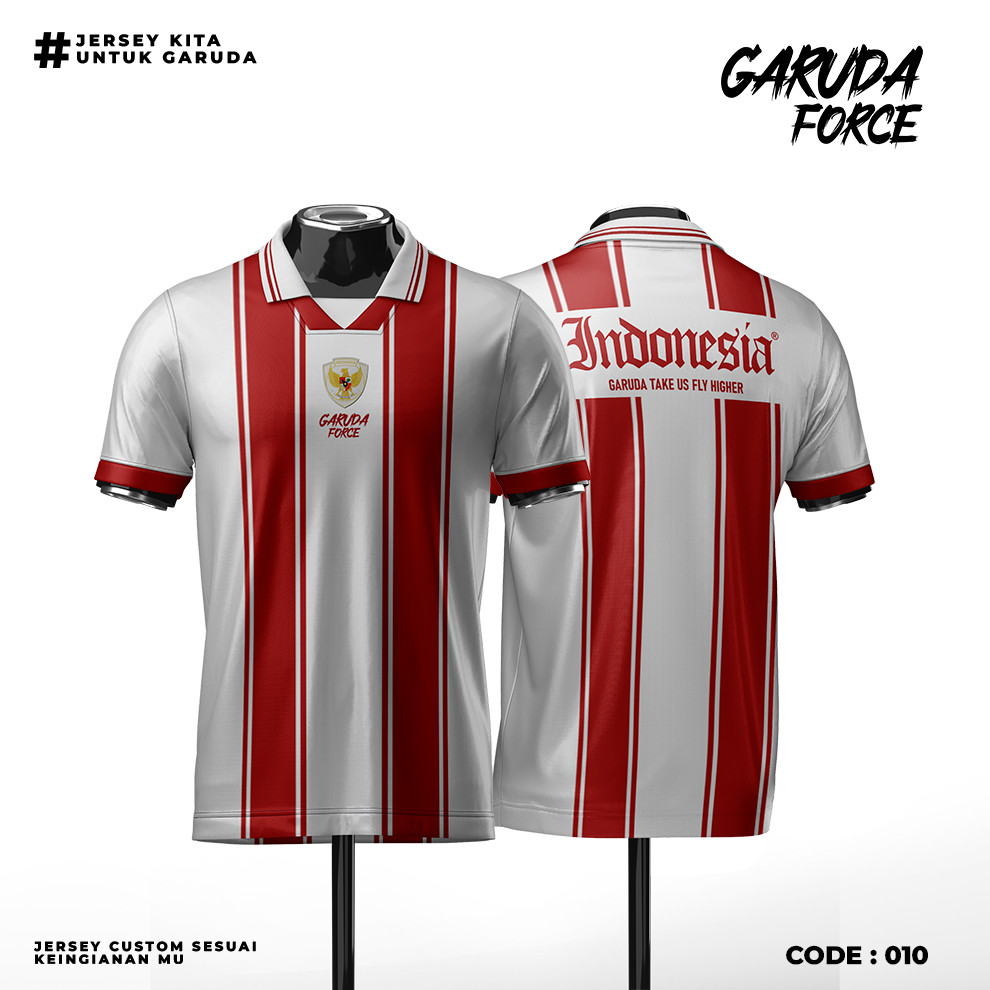 Jersey Baju Bola TIMNAS INDONESIA SUPPORTER VERSION Ladies Cewek Wanita Perempuan

