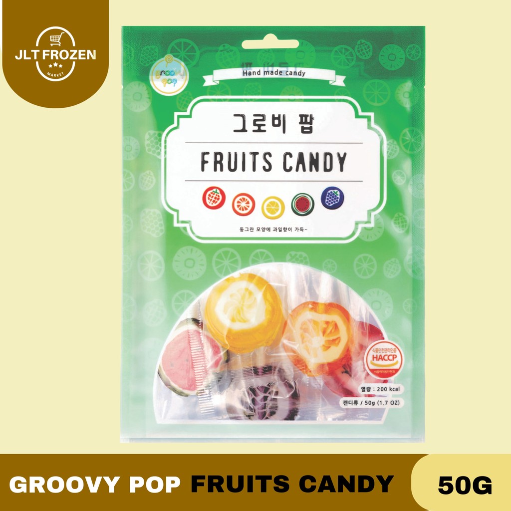 

Star Pops Fruits Stick Candy 50g / Permen Buah Stik / Candy / Lollipop / Permen Import / Hanul Food
