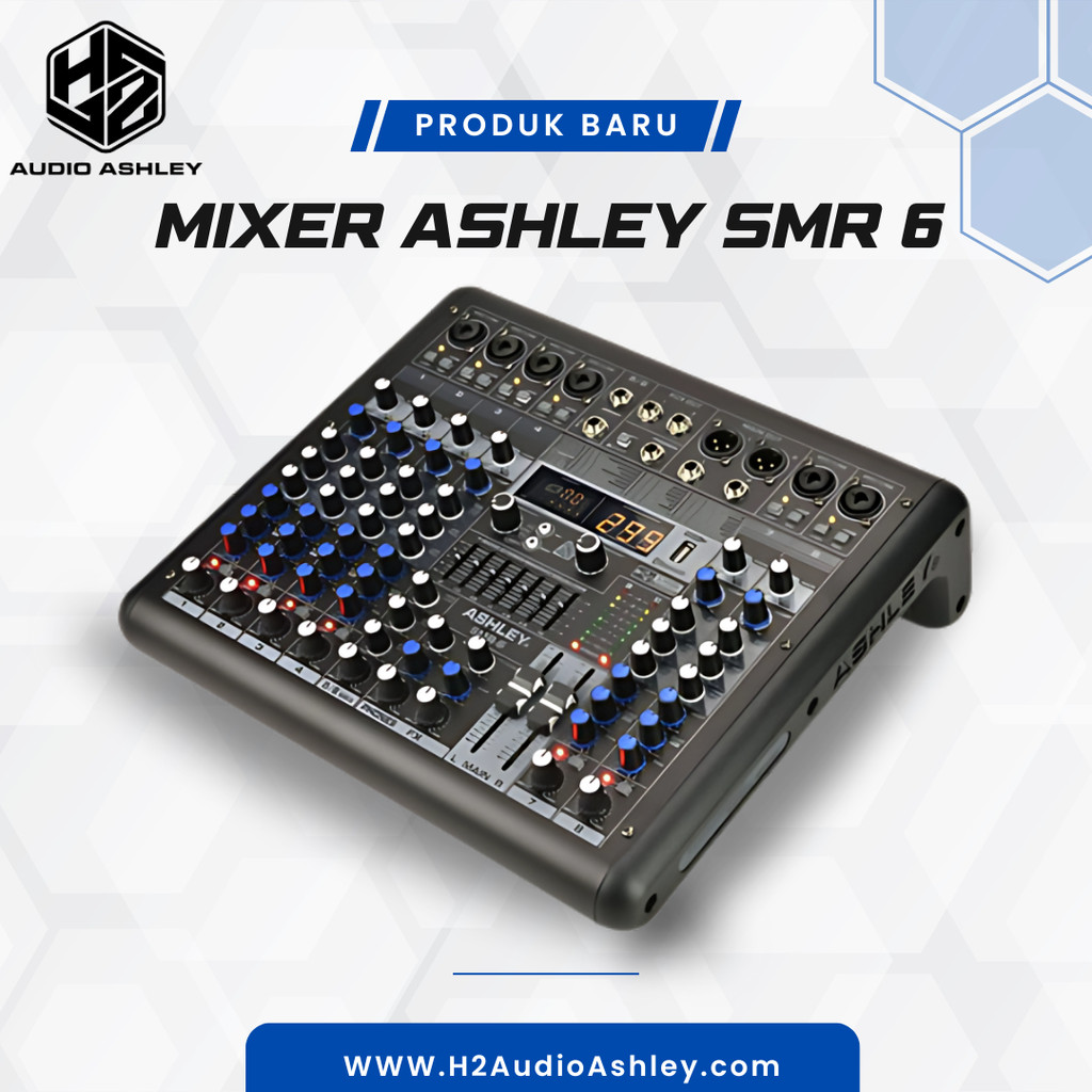 Mixer 6 Channel Ashley SMR 6