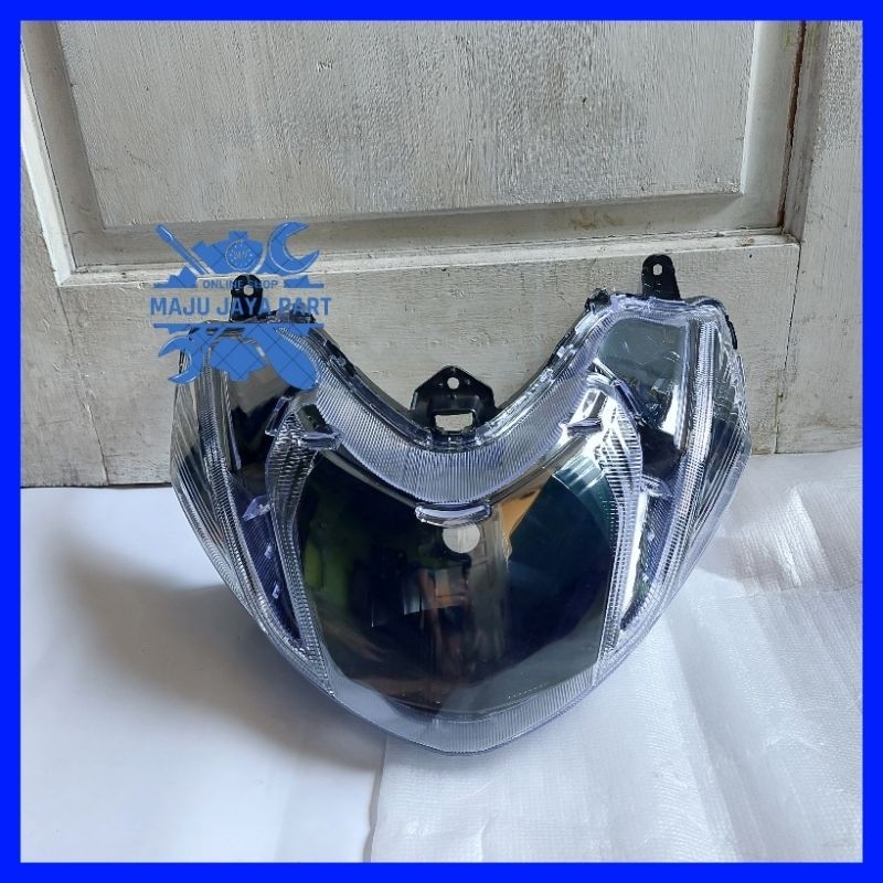 Reflektor Lampu Depan Mio M3 Mio Z Mio 125 Costum Hitam Smoke