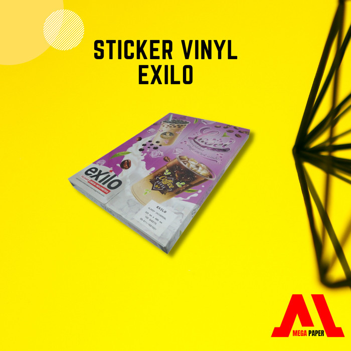 

Sticker Vinyl Laser A3 EXILO - TRANSPARANT