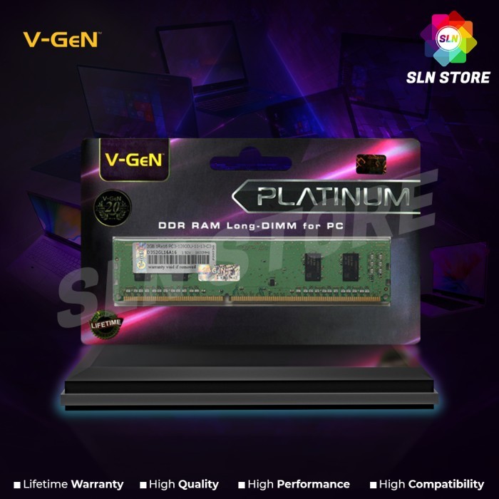 DDR3L 2GB PC- 12800 V-GeN | Vgen | DDR - DDR3 1.5V
