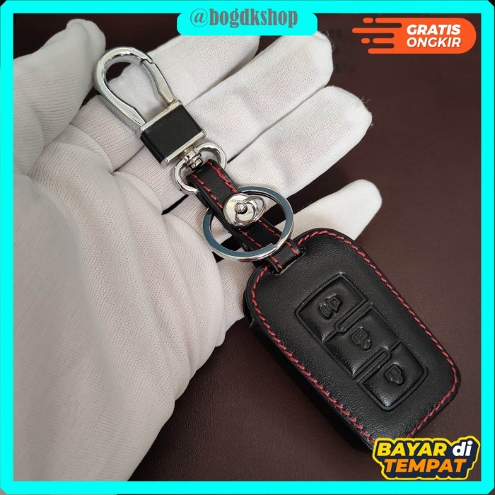 SARUNG KUNCI REMOTE KULIT MOBIL ALL NEW AVANZA 2013 S/D 2018