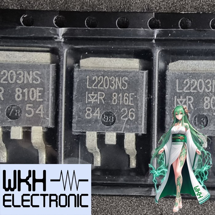 EWR27 L2203NS IRL2203NS Mosfet N-Ch SMD 30V 116A TO-263 SMT FET