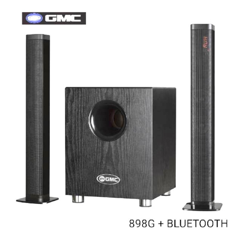 SPEAKER AKTIF GMC SOUNDBAR PORTABLE GMC 898 898 G MULTIMEDIA MUSIC BOX SOUND SYSTEM