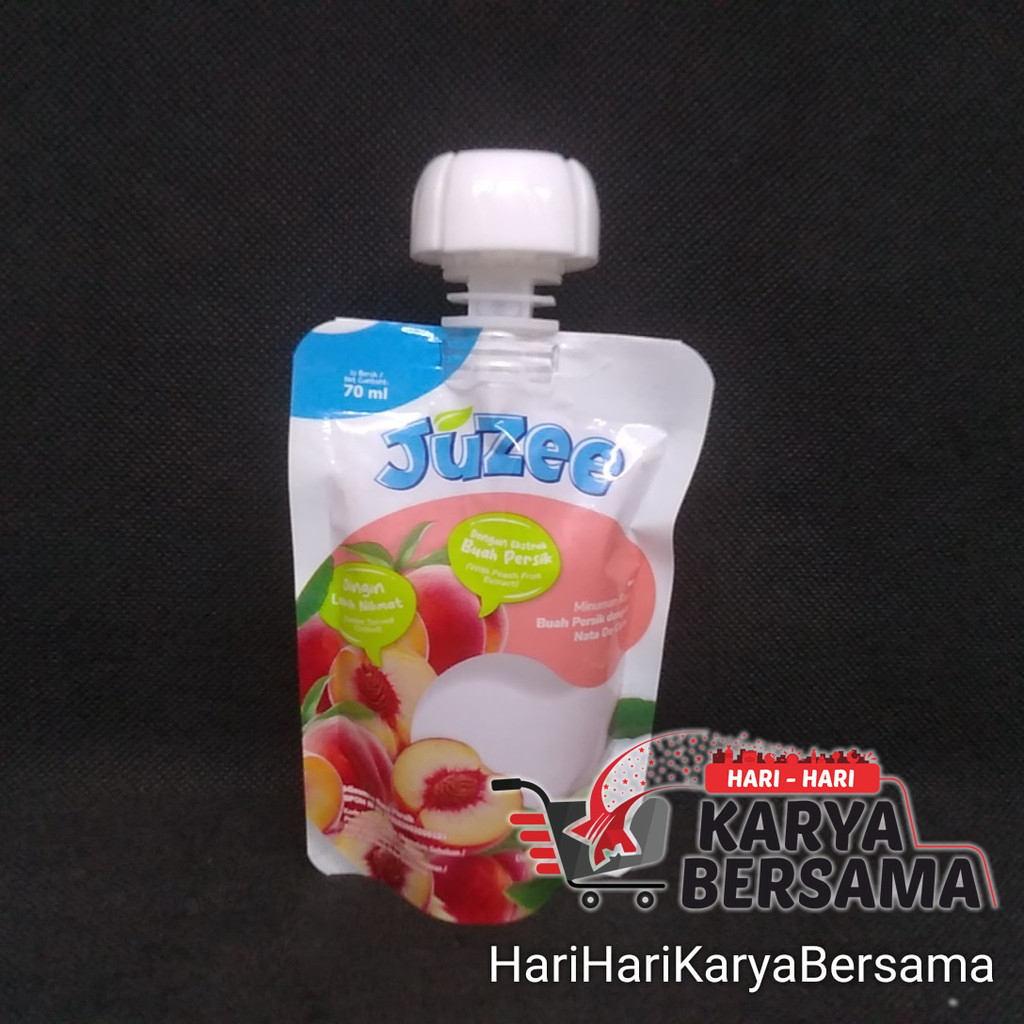 

MINUMAN RASA BUAH JUZEE MINUMAN RASA PERSIK & NATA DE COCO 70ML