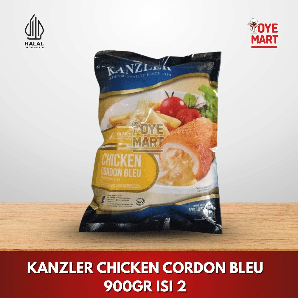 

KANZLER CHICKEN CORDON BLEU 900GR ISI 6 NAGET AYAM ISI KEJU