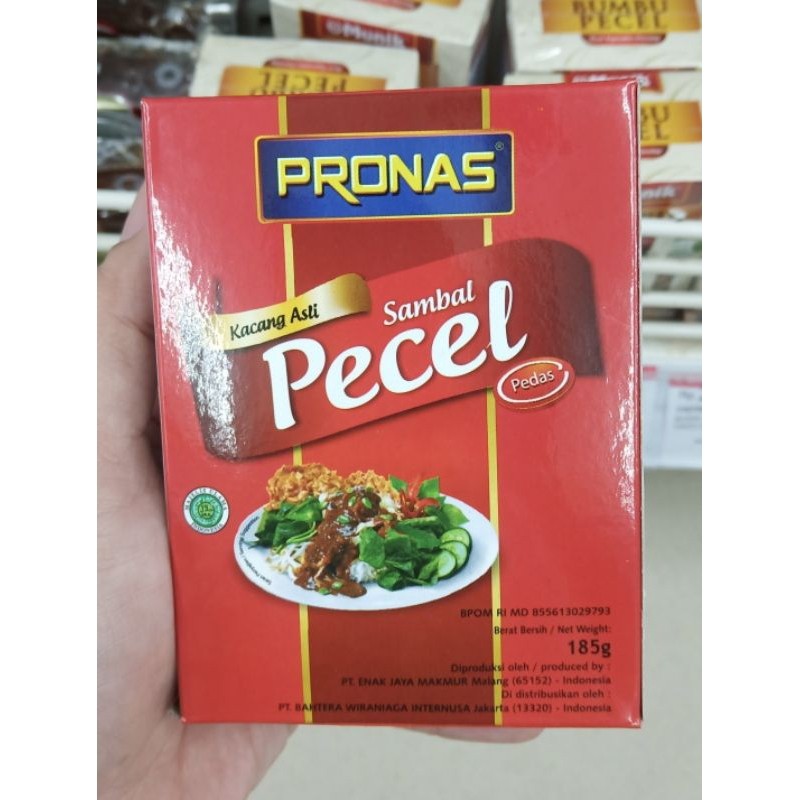 

Pronas bumbu pecel pedas 185 gr - ARM