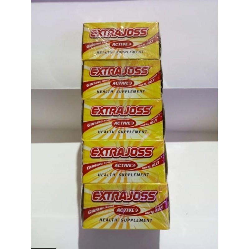 

Extrajoss Active 1pak X 5 box @12 sachet