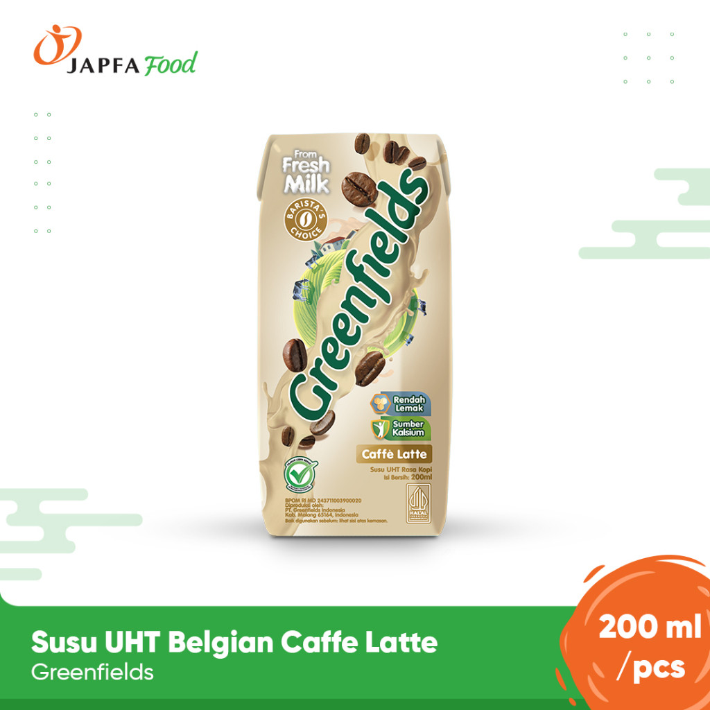 

(NOT FOR SALE) Free Item - Greenfields Susu UHT Caffe Latte 200ml