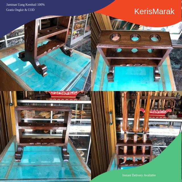 Jagrak Keris ,tumbak ,Tempat Keris/tumbak KHS1