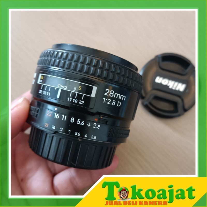 LENSA NIKON AFD 28mm f2.8 / nikkor af 28mm f2.8