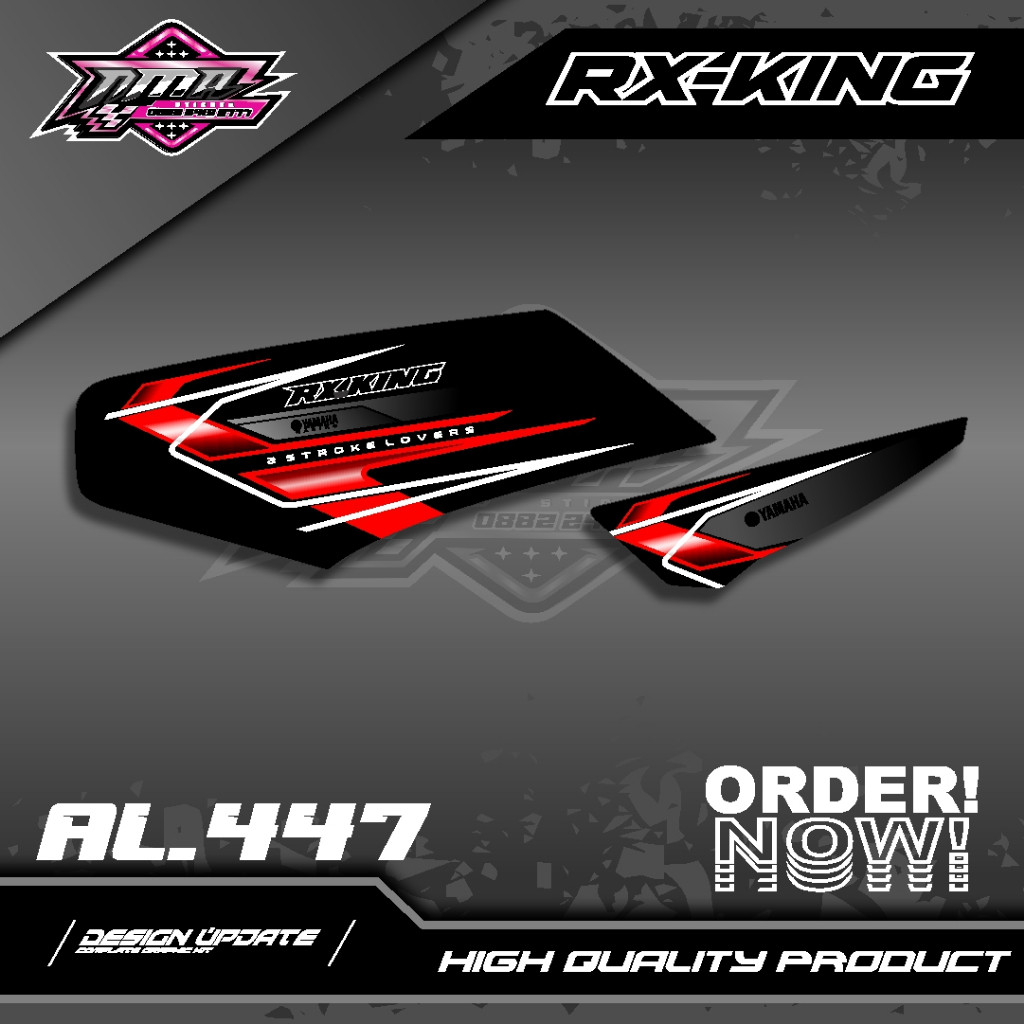 (COD) Striping Rx King Variasi/ Stiker Rx King NEW STYLE