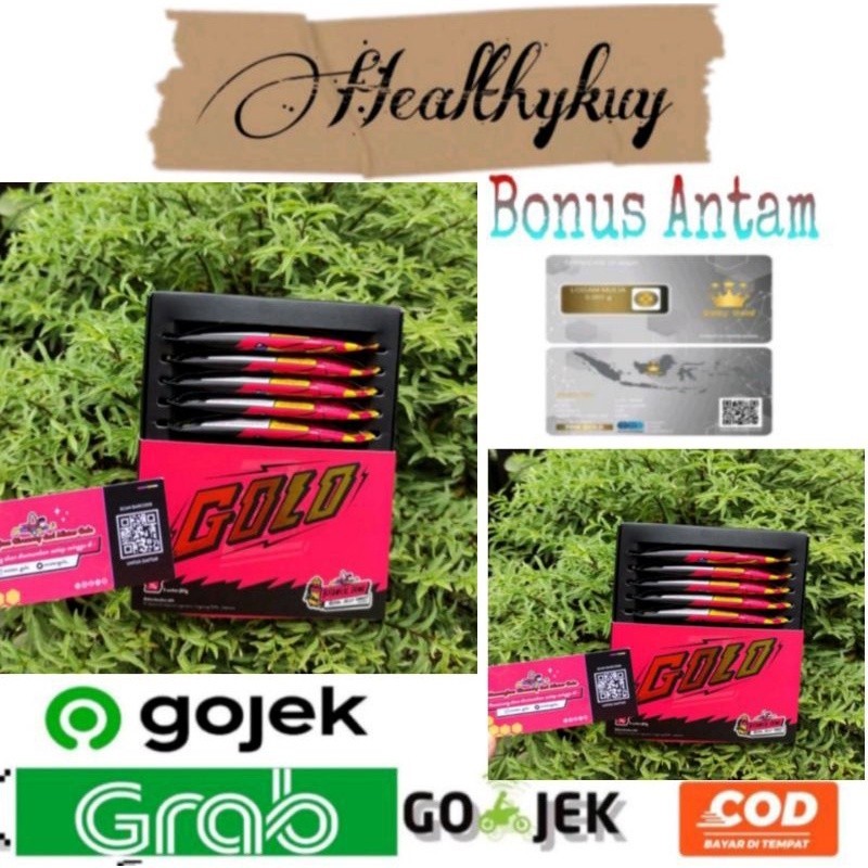 Golo Ginseng Original 1 Box (5 Sachet) Mister Golo Asli