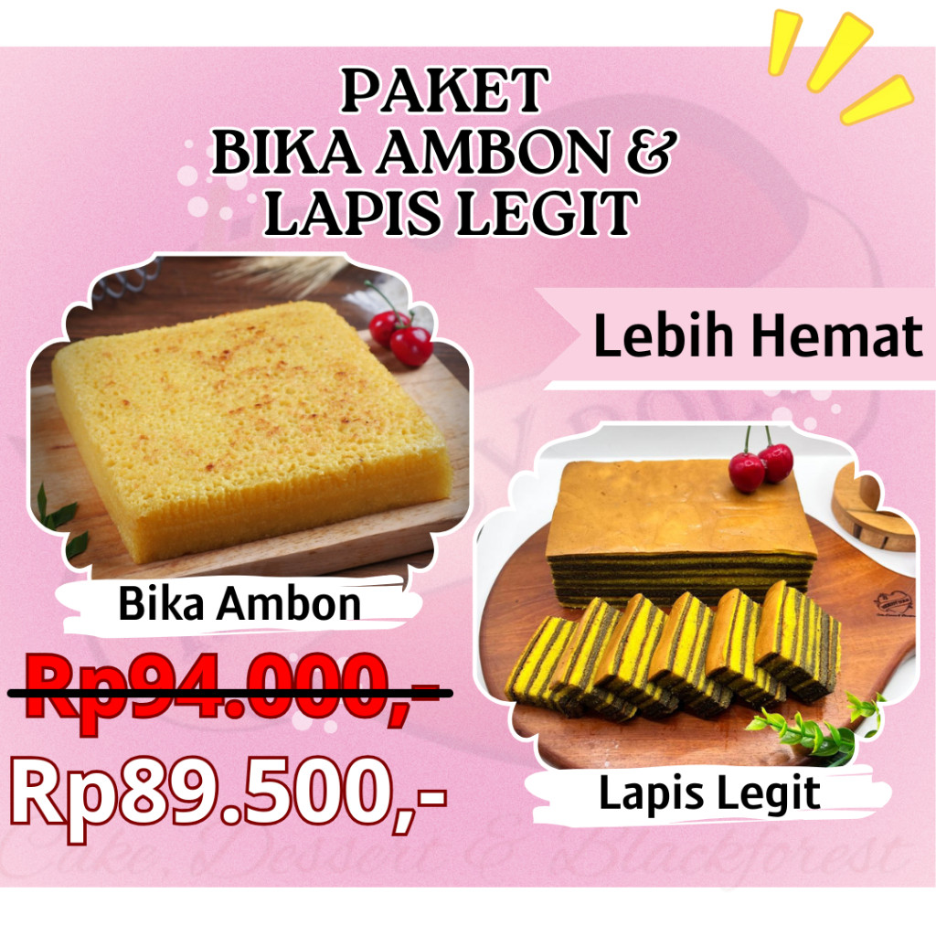 

Bika Ambon / Lapis Legit / Kue Bika Ambon Medan