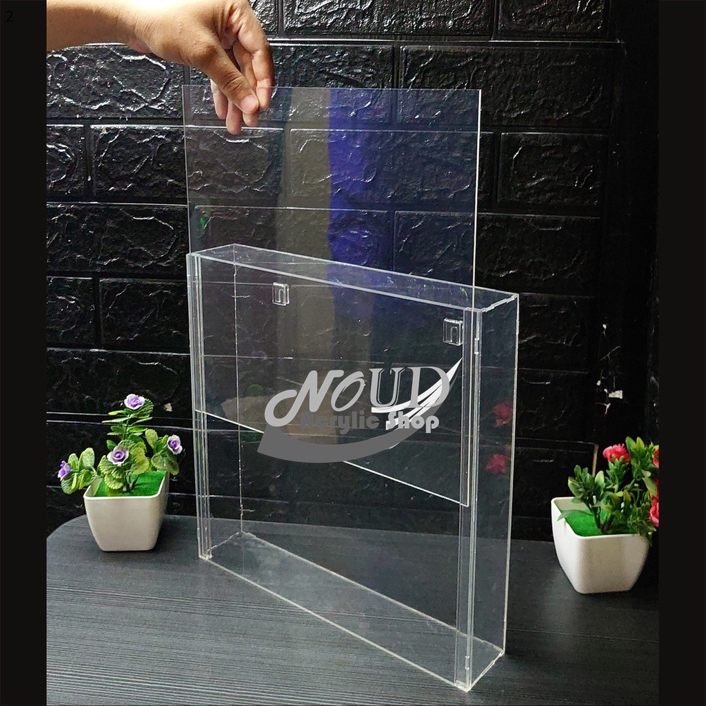 

Box akrilik Sliding Mahar 30x30x6 / Frame Mahar Akrilik
