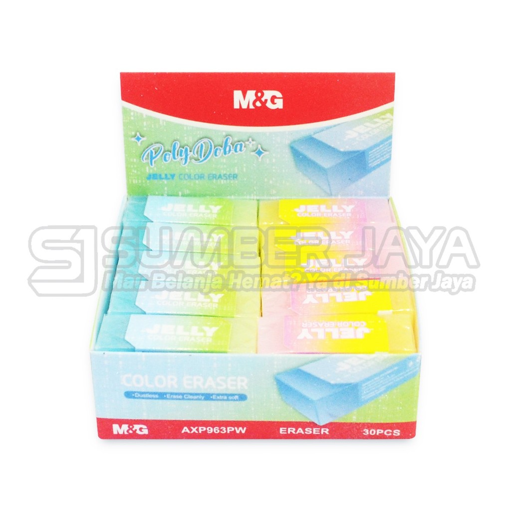 

Penghapus Pensil Poly Doba Series Jelly M&G AXP963PW