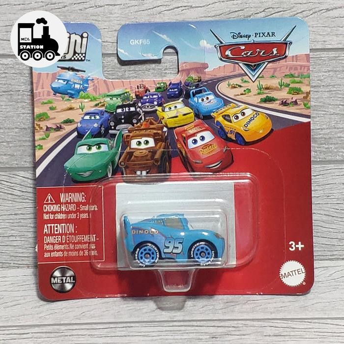 XMCH Disney Cars Mini Racer - DINOCO LIGHTNING MCQUEEN