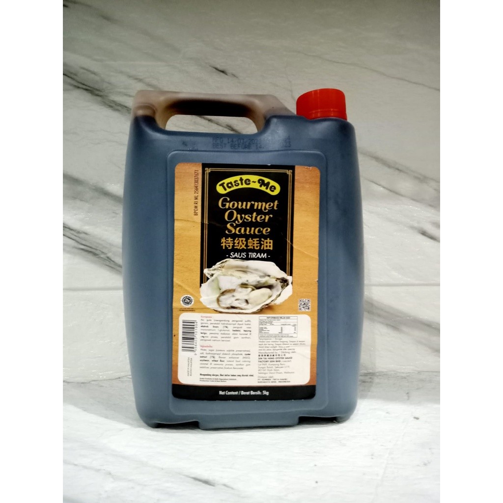 

Taste me Saus tiram jirigen 5kg exp 05/2026