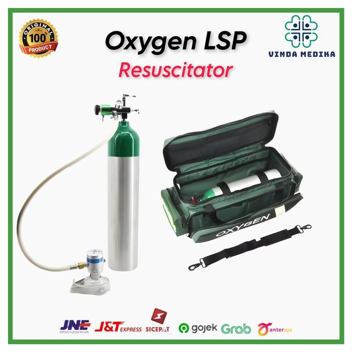 Oxygen LSP portable / Oxygen Resuscitator LSP Portable / Tabung Oxygen / Tabung Oksigen