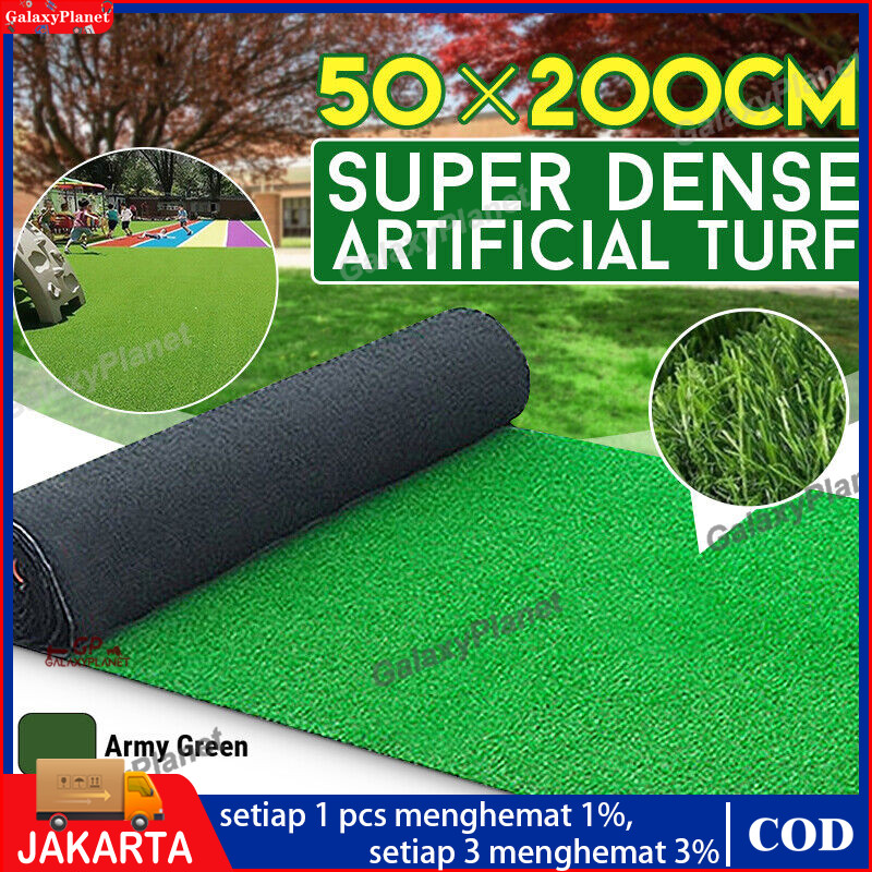 Rumput sintetis swiss 3cm -1M*2M - rumput sintetis dekorasi - rumput palsu terbaik - rumput sintetis