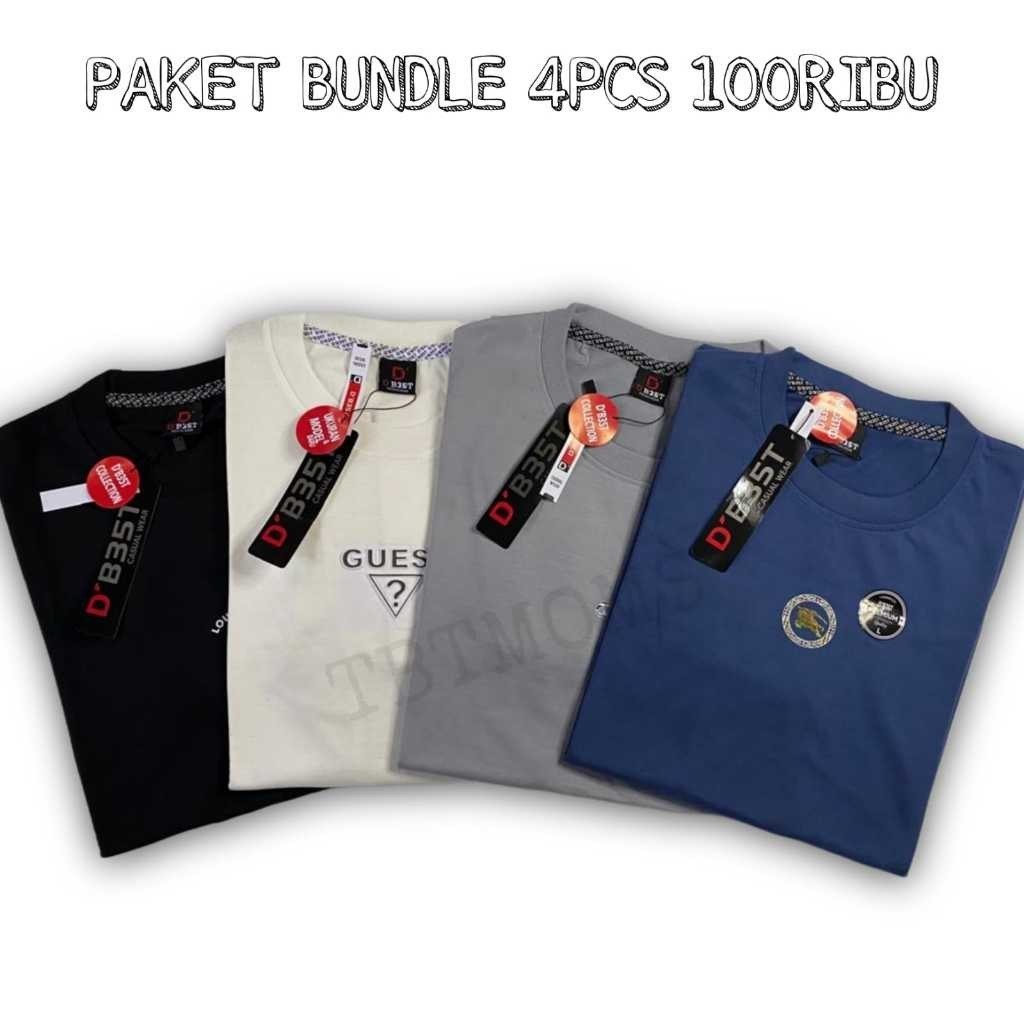 Promo Termurah paket 5pcs 100ribu kaos distro terbaru 2025 bahan tebel / kaos pria / kaos dbest / ka
