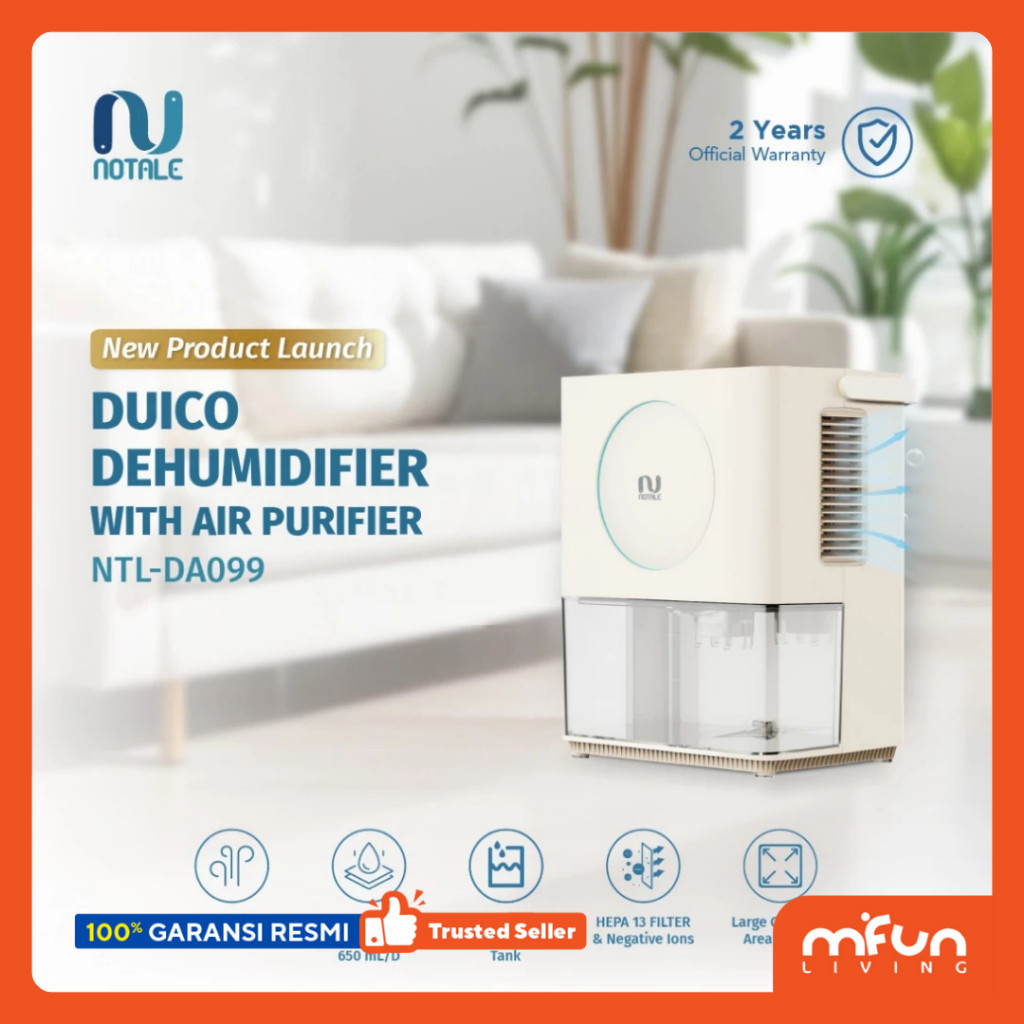Notale Duico Dehumidifier dengan Air Purifier NTL-DA099