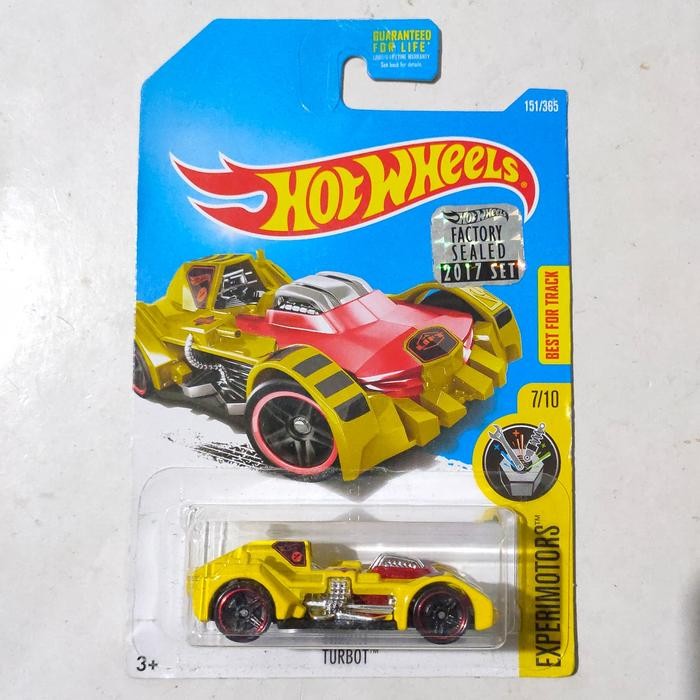 TR99 Hotwheels Hot Wheels Turbot kuning Factory Sealed 2017 Experimotors