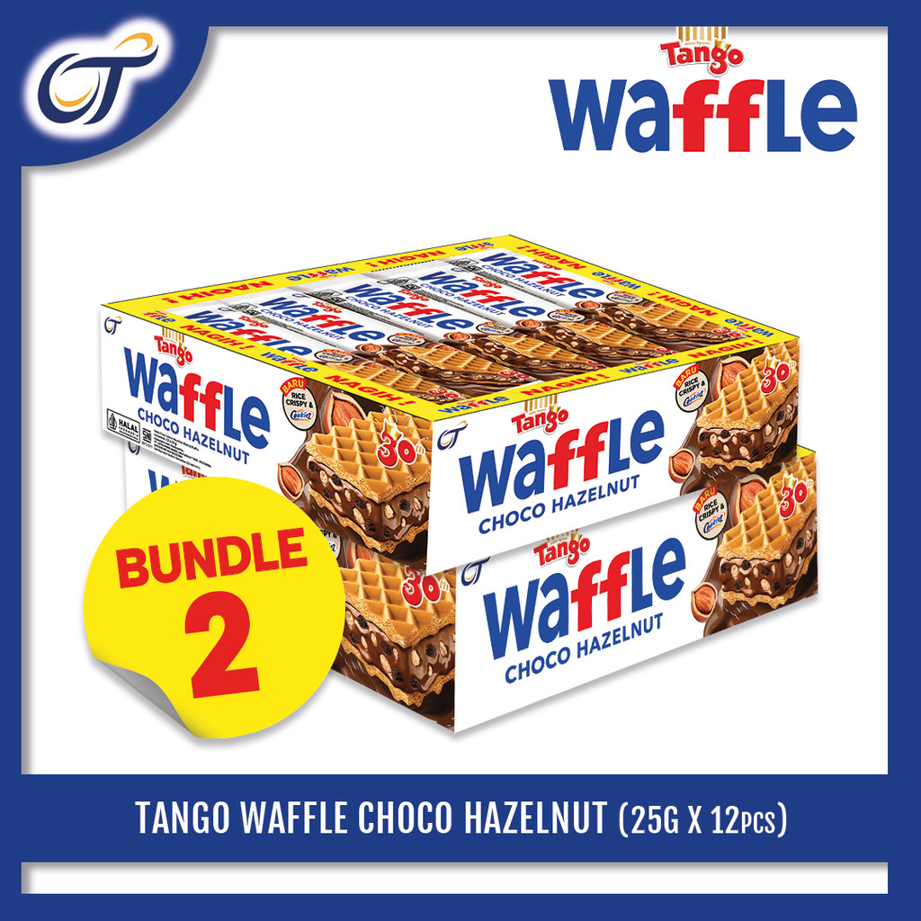 

Tango Waffle Choco Hazelnut 25 Gram [2 x 1 Box isi 12 Pcs]