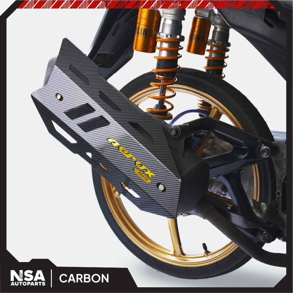 COVER KNALPOT AEROX OLD DAN NEW TUTUP KNALPOT AEROX 155 TAMENG KNALPOT AEROX 155 OLD COVER KNALPOT A