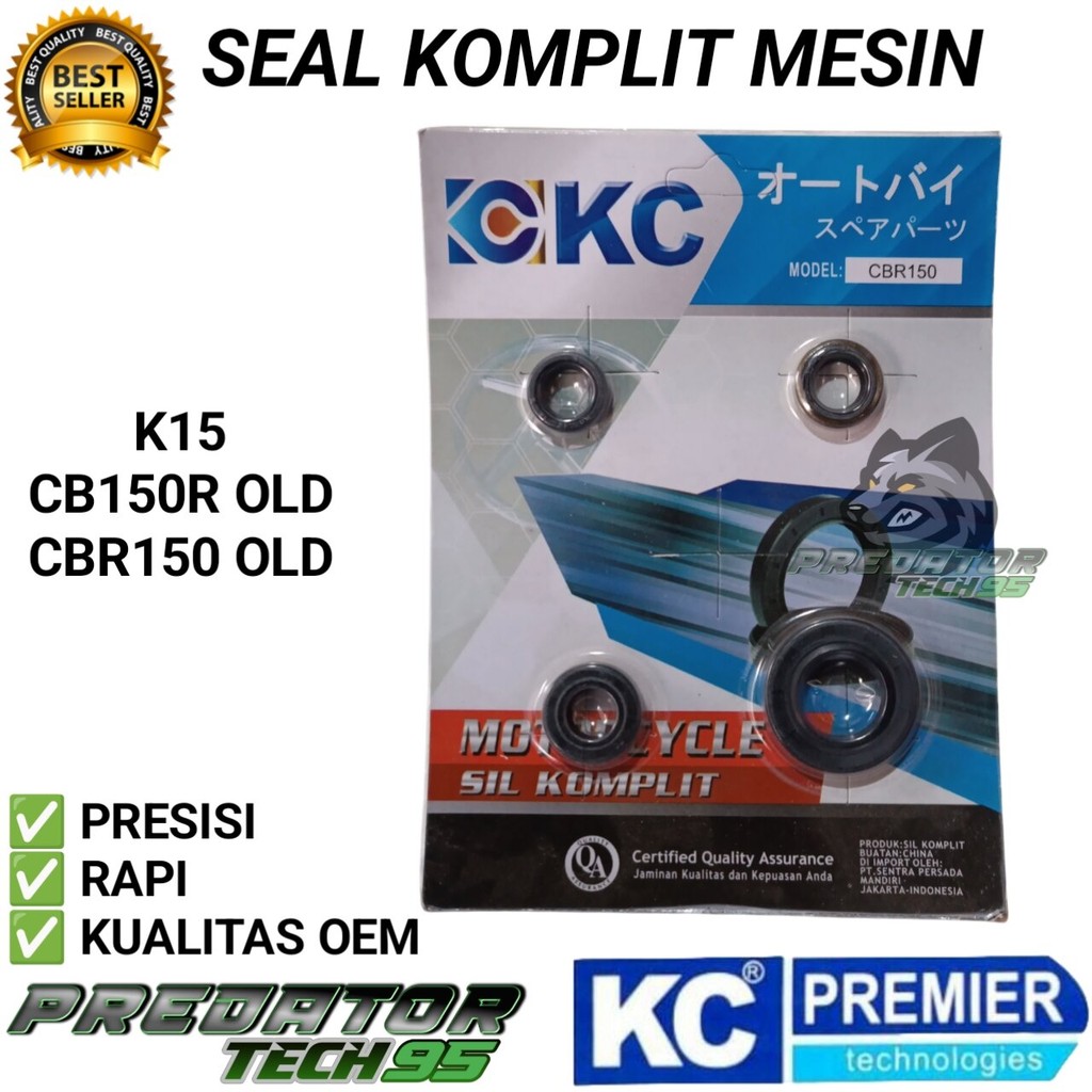 SEAL KOMPLIT OIL SEAL SET MESIN K15 CB150R CB 150 R OLD CBR150 OLD HIGH QUALITY