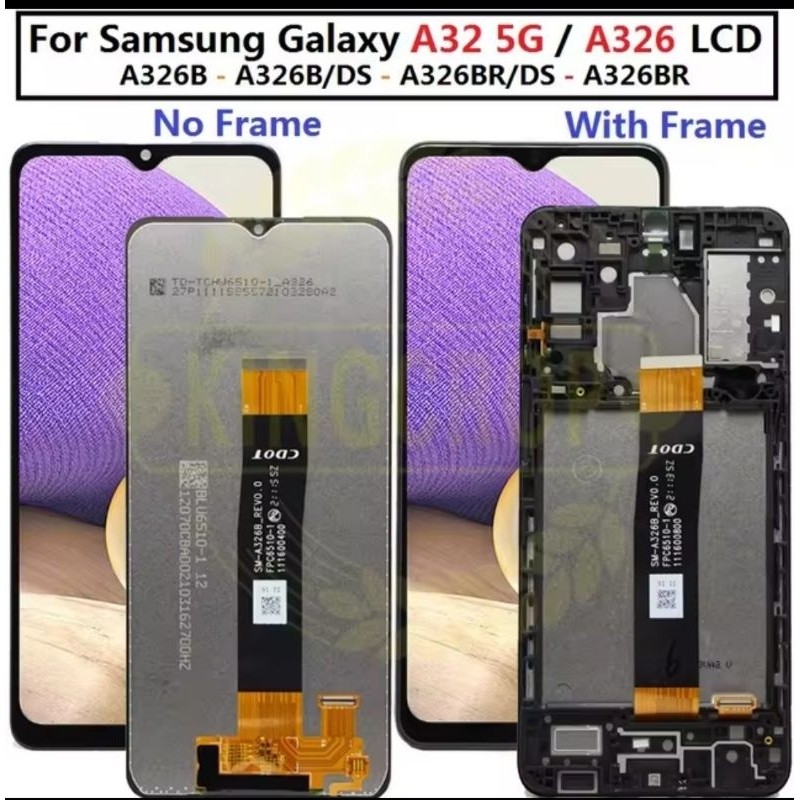LCD FULLSET FREME SAMSUNG A32 A326 5G ORIGINAL
