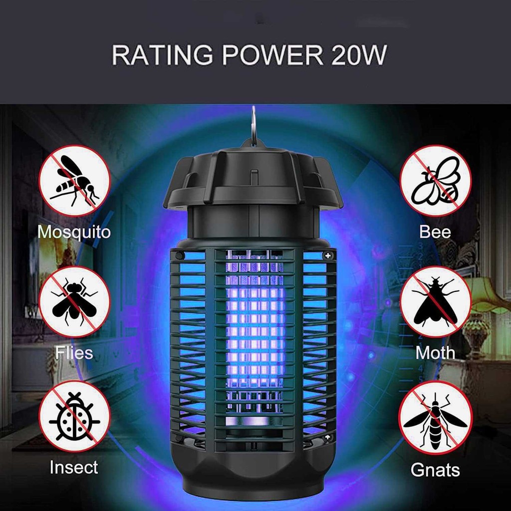 Auqatur QH50C-20W Lampu LED UV Anti Nyamuk 20W