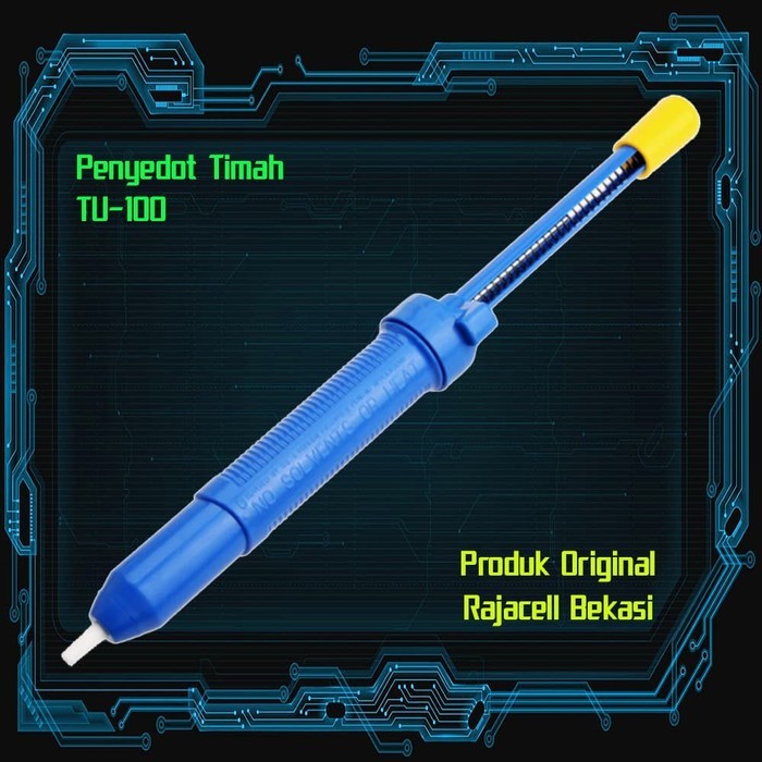 AMD99 Penyedot Timah Solder Atraktor TNI-U TU-100 solder sucker sedot timah - Hitam