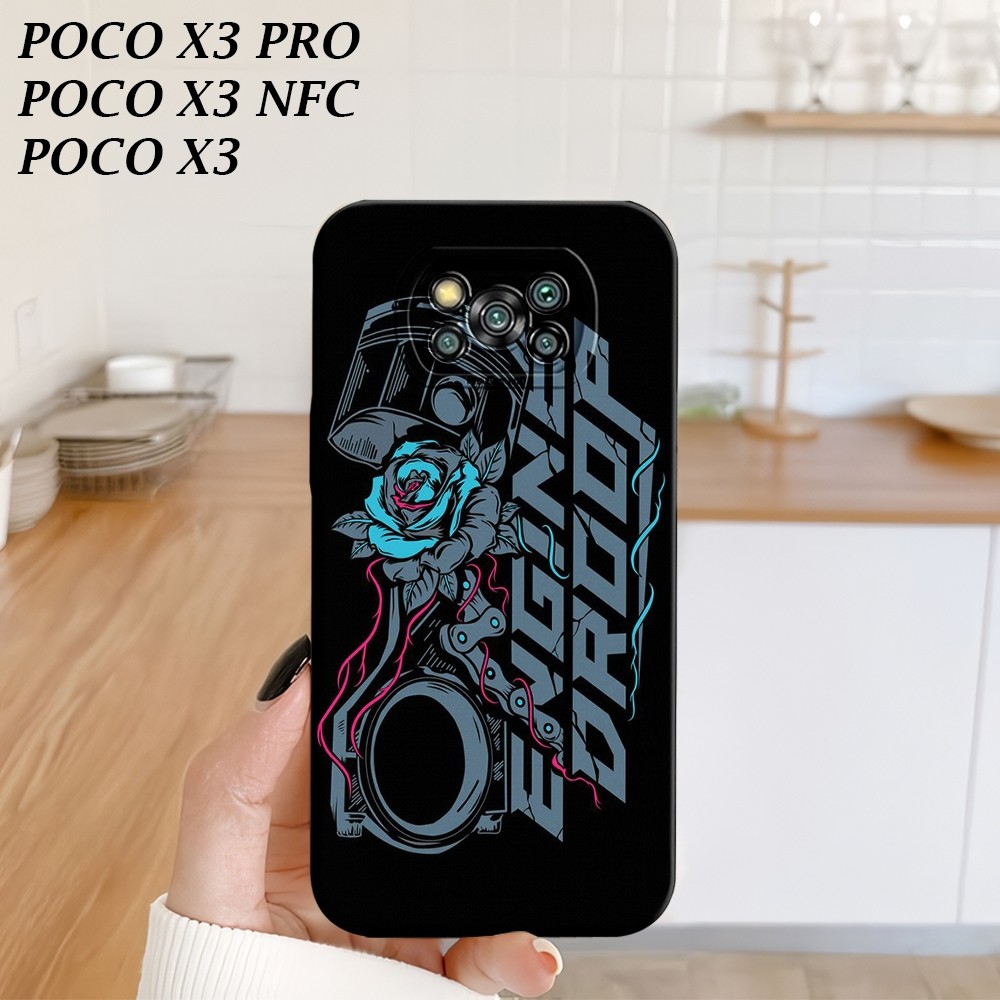 Softcase Hp Poco X3 NFC - Poco X3 Pro Fashion Case Murah Berkualitas Softcase Lentur - Aksesoris Han