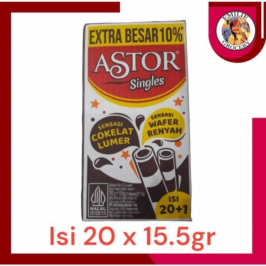 

Astor Wafer Stick Singles Single Isi 12 Pcs 12Pcs