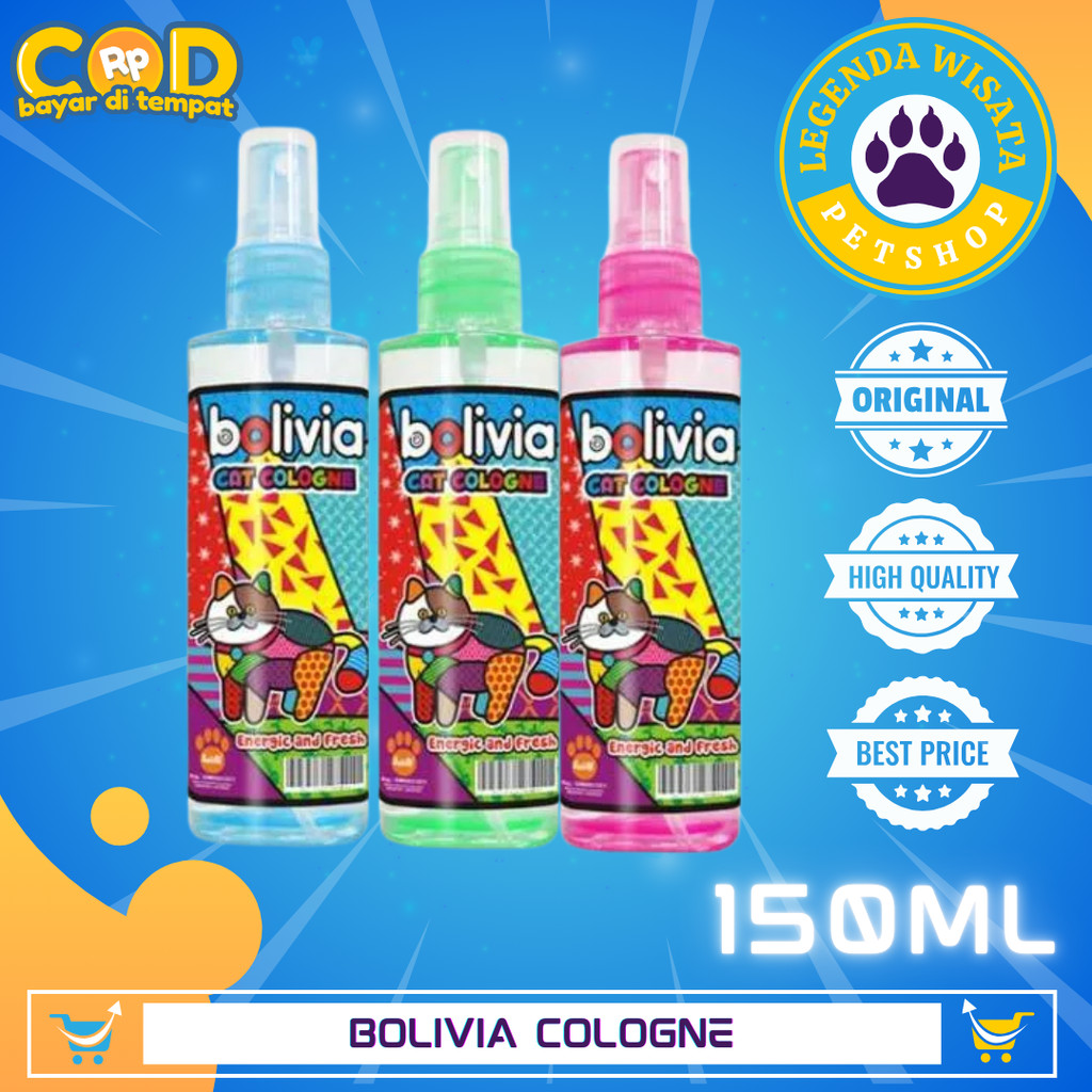 bolivia cologne all 150ml Fresh Pet Cologne