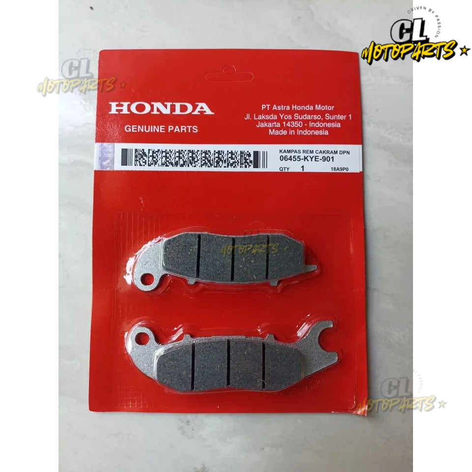 CL - Kampas Rem Depan Megapro Monoshock Verza Tiger New CB150R CB 150 R Monosok mono shock sok shok 