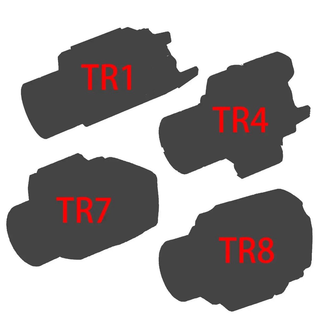 Tactical TR8 TR7 TR1 TR4 LED Weapon Light Scout  Red Laser Sight for Pistol Glock HK USD 1911 Strobe