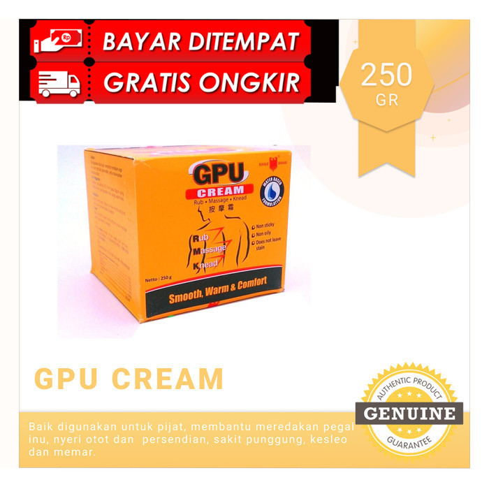COD GPU krim sereh 250g ORIGINAL PRODUK
