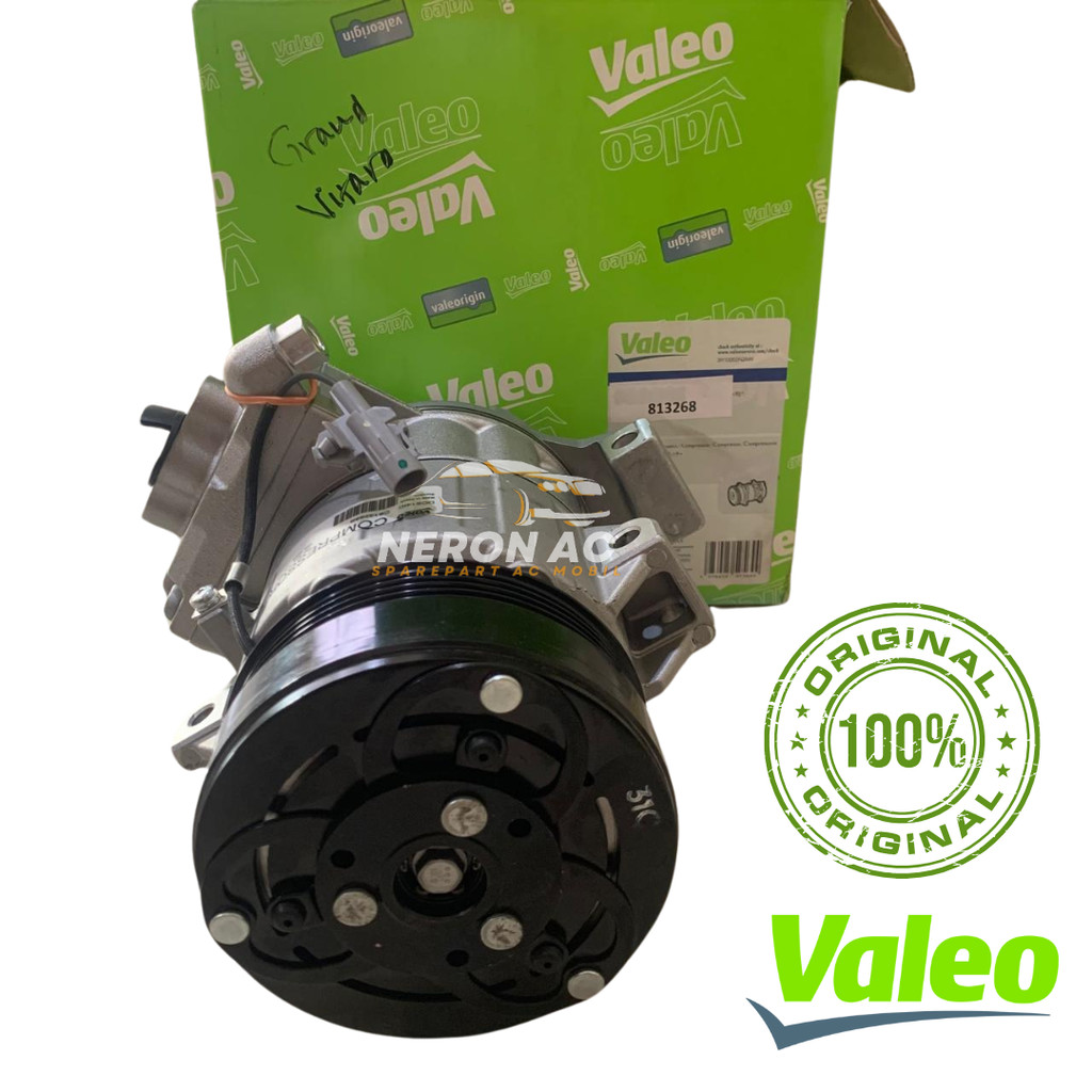 KOMPRESOR AC GRAND VITARA ASLI VALEO COMPRESSOR GRAND VITARA VALEO 813268