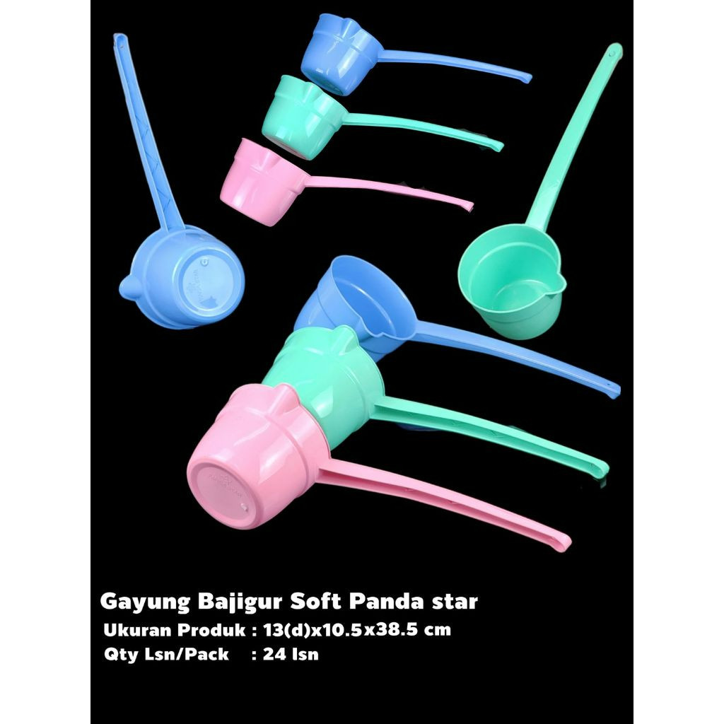 (3pcs) GAYUNG BAJIGUR SOFT/GAYUNG GAGANG PANJANG/GAYUNG ES BUAH/GAYUNG PANJANG BUAT ES BUAH