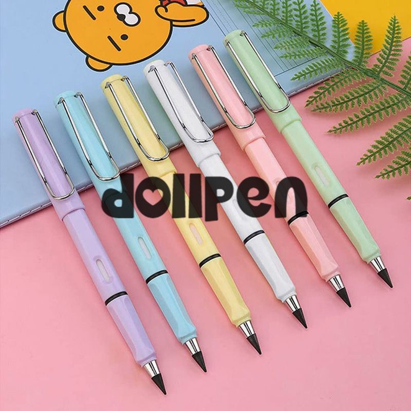 

【qing】Pensil Abadi Tidak Menajamkan Postur Positif Siswa Tidak Mudah Patah Timah Pensil HB yang Dapat Dihapus