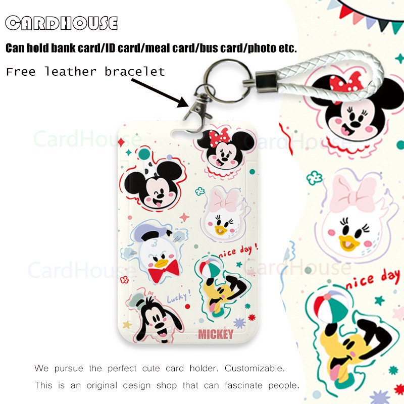

( CardHouse ) INS ID CARD HOLDER Disney Mickey Kartun LT68 Tempat Kartu Photocard Photo Card